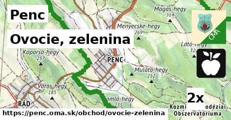 Ovocie, zelenina, Penc