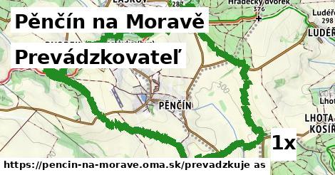 prevádzkovateľ v Pěnčín na Moravě