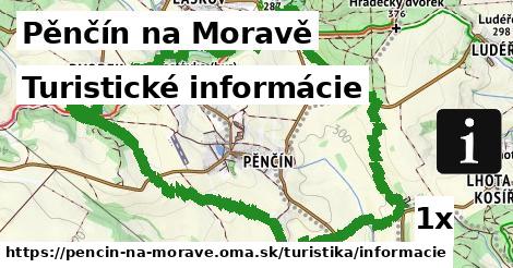 Turistické informácie, Pěnčín na Moravě