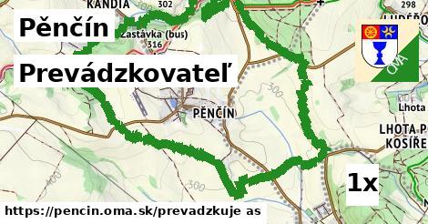 prevádzkovateľ v Pěnčín