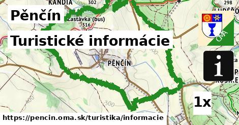 turistické informácie v Pěnčín