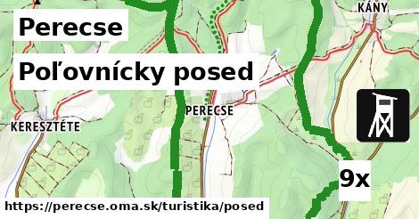 Poľovnícky posed, Perecse