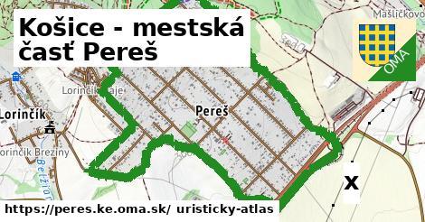 Reklama v Košice - mestská časť Pereš