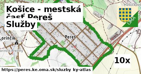 služby v Košice - mestská časť Pereš