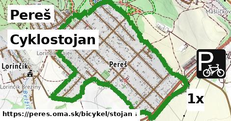 Cyklostojan, Pereš