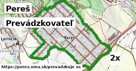 prevádzkovateľ v Pereš