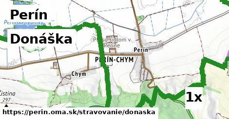 Donáška, Perín