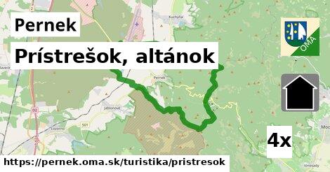 Prístrešok, altánok, Pernek