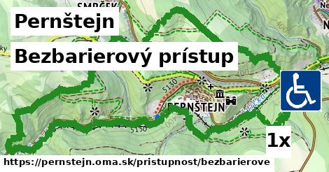 Bezbarierový prístup, Pernštejn