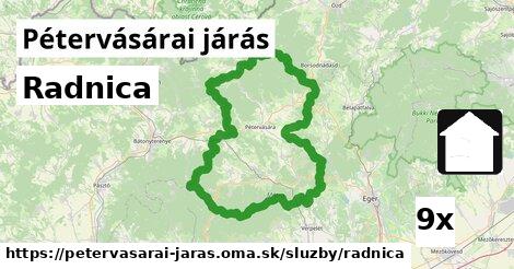 Radnica, Pétervásárai járás