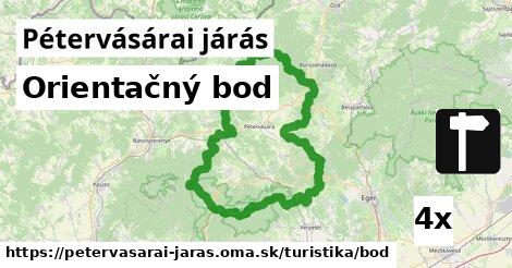 Orientačný bod, Pétervásárai járás