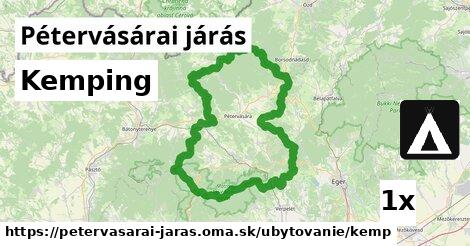 Kemping, Pétervásárai járás