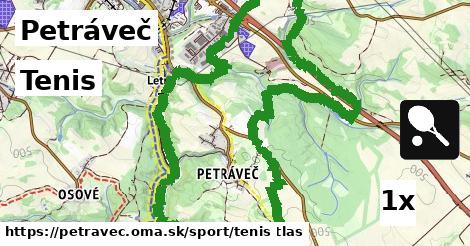 Tenis, Petráveč