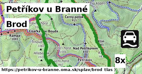 Brod, Petříkov u Branné