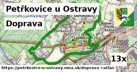 doprava v Petřkovice u Ostravy