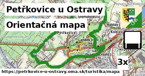 Orientačná mapa, Petřkovice u Ostravy