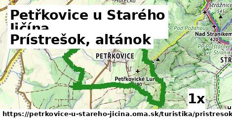 prístrešok, altánok v Petřkovice u Starého Jičína