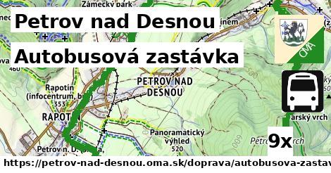 Autobusová zastávka, Petrov nad Desnou