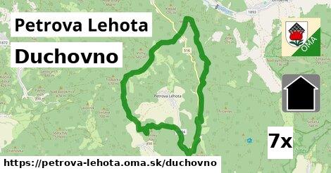 duchovno v Petrova Lehota