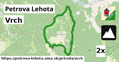 Vrch, Petrova Lehota