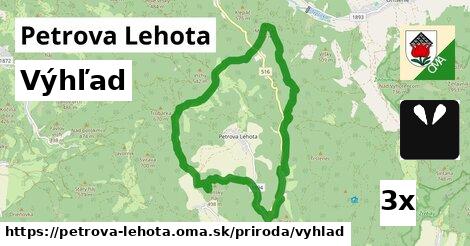 Výhľad, Petrova Lehota