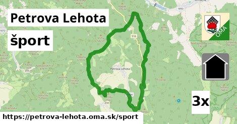 šport v Petrova Lehota