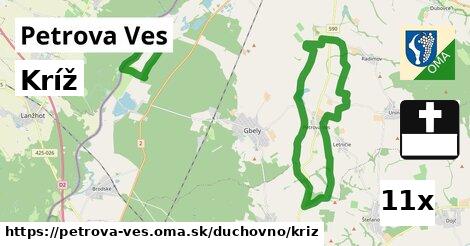 Kríž, Petrova Ves