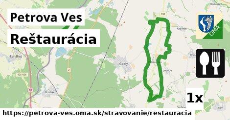 Reštaurácia, Petrova Ves