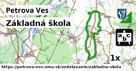 Základná škola, Petrova Ves