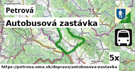 Autobusová zastávka, Petrová