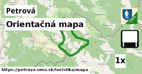 Orientačná mapa, Petrová