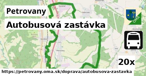 Autobusová zastávka, Petrovany