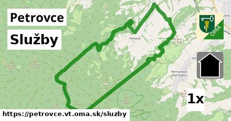 služby v Petrovce, okres VT