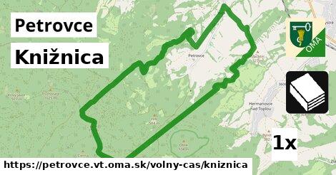 Knižnica, Petrovce, okres VT