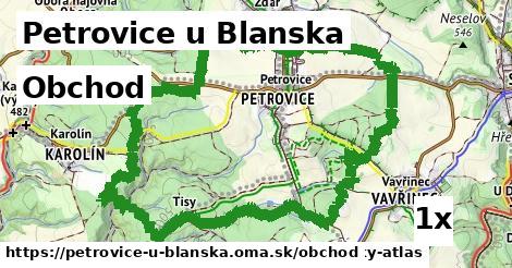 obchod v Petrovice u Blanska