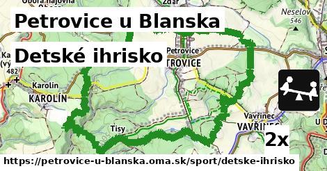 Detské ihrisko, Petrovice u Blanska