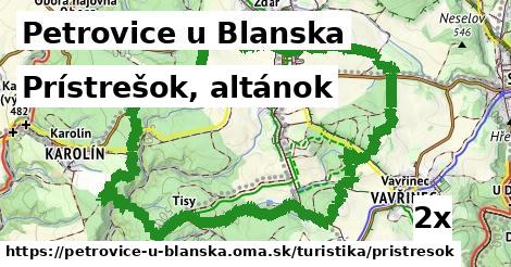 Prístrešok, altánok, Petrovice u Blanska