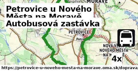 Autobusová zastávka, Petrovice u Nového Města na Moravě