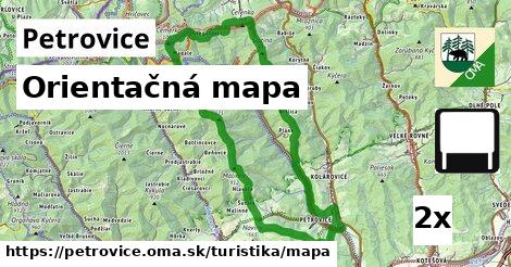 Orientačná mapa, Petrovice