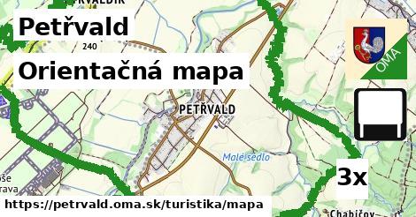 Orientačná mapa, Petřvald