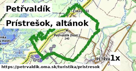 prístrešok, altánok v Petřvaldík