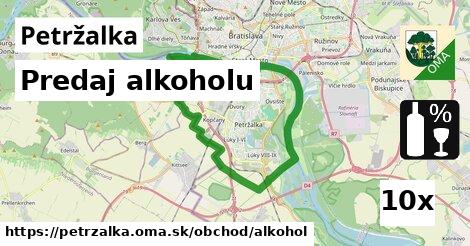 Predaj alkoholu, Petržalka