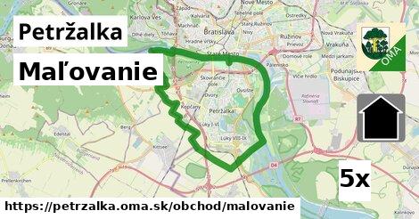 Maľovanie, Petržalka