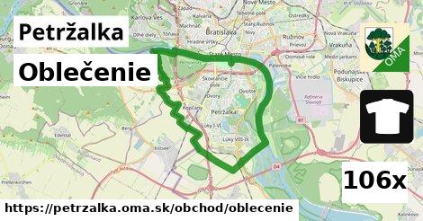 Oblečenie, Petržalka