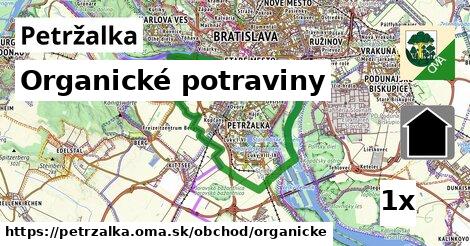 organické potraviny v Petržalka