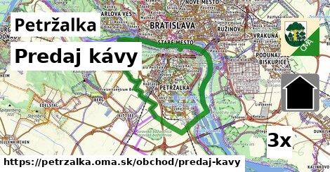 Predaj kávy, Petržalka