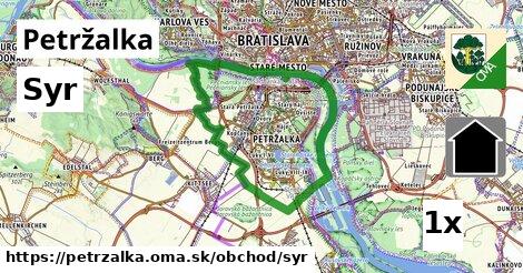 Syr, Petržalka