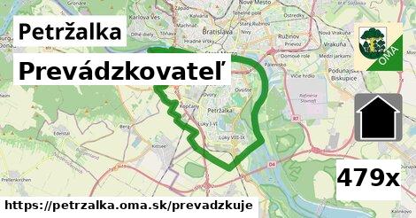 prevádzkovateľ v Petržalka