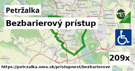 Bezbarierový prístup, Petržalka