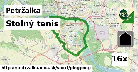 Stolný tenis, Petržalka